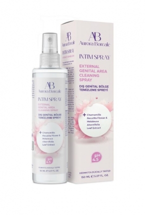 Aurora Boreale 150 Ml ntim Sprey D Genital Blge Temizleme Spreyi